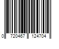 Barcode Image for UPC code 0720467124704