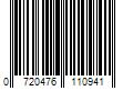 Barcode Image for UPC code 0720476110941