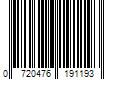 Barcode Image for UPC code 0720476191193