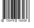 Barcode Image for UPC code 0720476193036