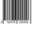 Barcode Image for UPC code 0720476200406