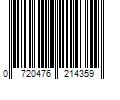 Barcode Image for UPC code 0720476214359