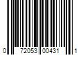 Barcode Image for UPC code 072053004311