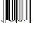 Barcode Image for UPC code 072053009101