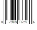 Barcode Image for UPC code 072053017236