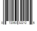 Barcode Image for UPC code 072053322125