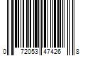 Barcode Image for UPC code 072053474268