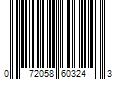 Barcode Image for UPC code 072058603243