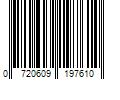 Barcode Image for UPC code 0720609197610