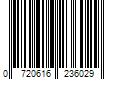 Barcode Image for UPC code 0720616236029