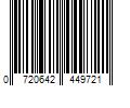 Barcode Image for UPC code 0720642449721