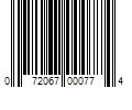 Barcode Image for UPC code 072067000774