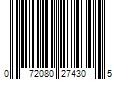 Barcode Image for UPC code 072080274305