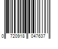 Barcode Image for UPC code 0720918047637