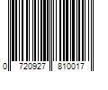 Barcode Image for UPC code 0720927810017