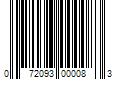 Barcode Image for UPC code 072093000083