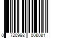 Barcode Image for UPC code 0720998006081