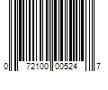 Barcode Image for UPC code 072100005247