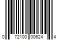 Barcode Image for UPC code 072100006244