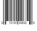 Barcode Image for UPC code 072100006329