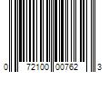 Barcode Image for UPC code 072100007623