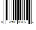 Barcode Image for UPC code 072100008354. Product Name: 