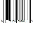 Barcode Image for UPC code 072100008613