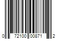 Barcode Image for UPC code 072100008712. Product Name: 