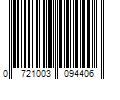 Barcode Image for UPC code 0721003094406