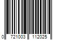 Barcode Image for UPC code 0721003112025