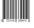 Barcode Image for UPC code 0721015339410