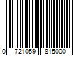 Barcode Image for UPC code 0721059815000