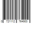 Barcode Image for UPC code 0721112764900