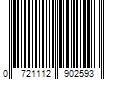 Barcode Image for UPC code 0721112902593