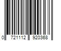 Barcode Image for UPC code 0721112920368