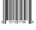 Barcode Image for UPC code 072112717985