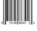 Barcode Image for UPC code 072125863013