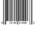 Barcode Image for UPC code 072140014063