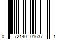 Barcode Image for UPC code 072140016371