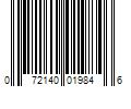 Barcode Image for UPC code 072140019846