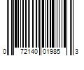 Barcode Image for UPC code 072140019853