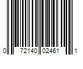 Barcode Image for UPC code 072140024611