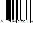 Barcode Image for UPC code 072140027568