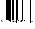 Barcode Image for UPC code 072140032258