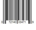 Barcode Image for UPC code 072140034719