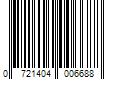 Barcode Image for UPC code 0721404006688