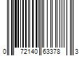 Barcode Image for UPC code 072140633783