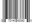 Barcode Image for UPC code 072140633820