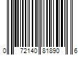 Barcode Image for UPC code 072140818906