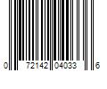 Barcode Image for UPC code 072142040336